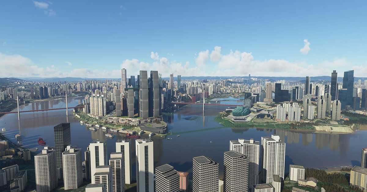 SamScene3D 重慶魔幻之都8D發(fā)布！MSFS2020