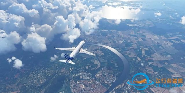 《微軟模擬飛行：2020》萬米高空，一覽無余，腳下就是你家-164