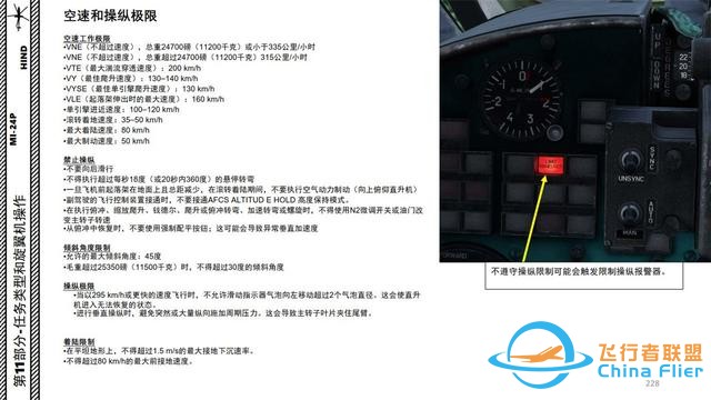 模擬飛行 DCS Mi-24P直升機 中文指南 11.1空速和操縱極限-1435 模擬飛行 DCS Mi-24P直升機 中文指南 11.1空速和操縱極限-1435