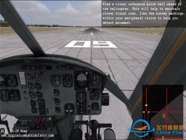 最真實(shí)的游戲 DCSWorld UH-1H休伊直升機(jī) 訓(xùn)練 接載示范 中文注釋-4108