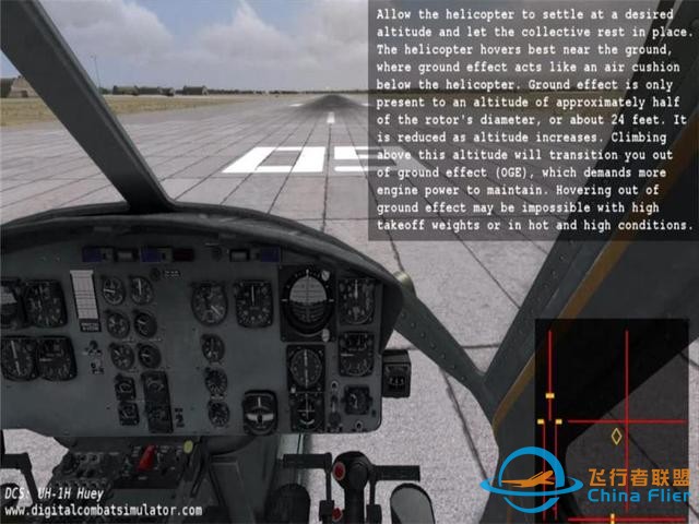 最真實(shí)的游戲 DCSWorld UH-1H休伊直升機(jī) 訓(xùn)練 接載示范 中文注釋-4586