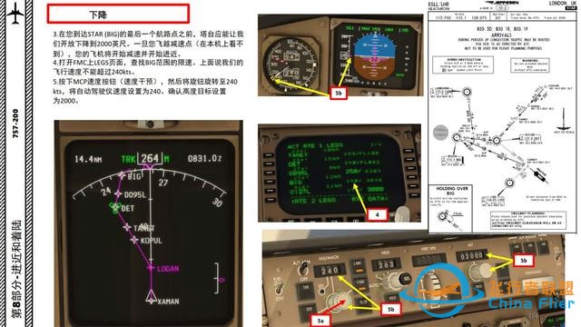 XP11 FF 波音757 中文指南 8.3下降標準程序-4635