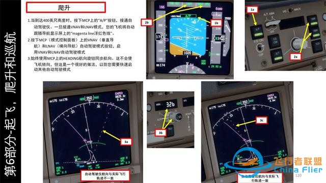 P3D PMDG波音777客機 中文指南 6.2爬升操作步驟-1688