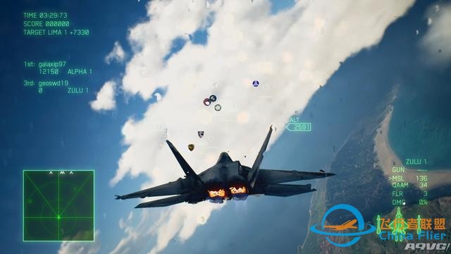 《皇牌空戰7》公開最新畫面 在線多人模式包含兩種玩法-7181