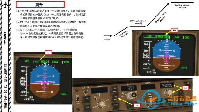 XP11 FF 波音767客機 6.3繼續爬升-2482