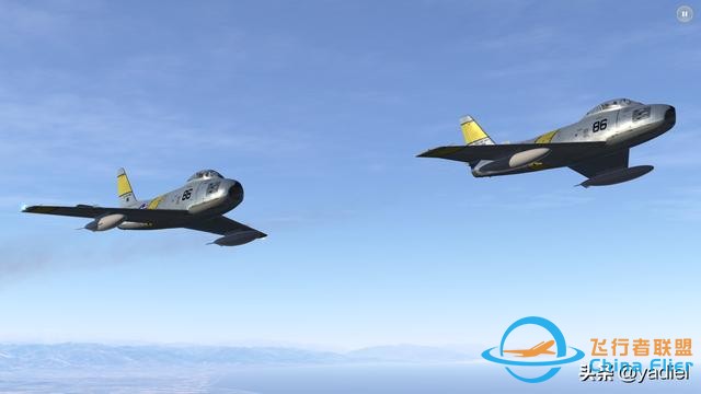 DCS World:F-86F(佩刀)戰斗機精美圖集-3882
