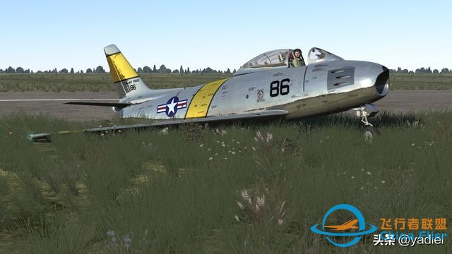 DCS World:F-86F(佩刀)戰斗機精美圖集-8006
