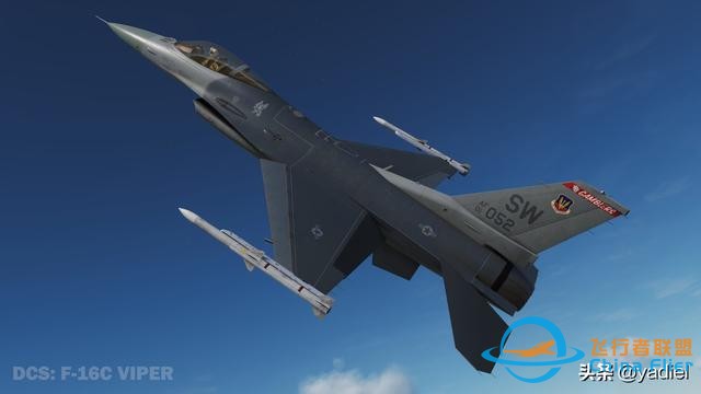 DCS World：F-16C（蝰蛇）戰(zhàn)機(jī)精美圖集-6882