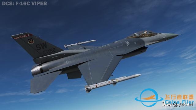 DCS World：F-16C（蝰蛇）戰(zhàn)機(jī)精美圖集-1380
