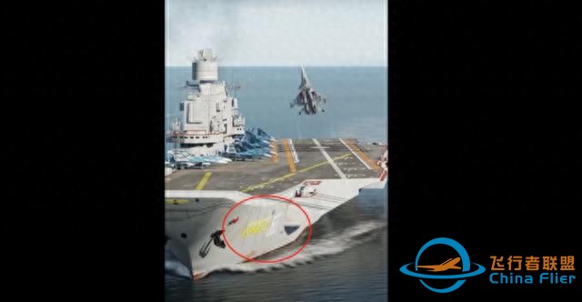 山東艦演練中有飛機墜毀？假的，實為游戲模擬俄戰機著陸航母畫面-8902