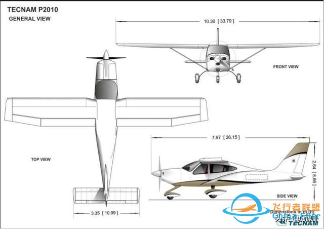 飛機評測：300萬級別4座輕型飛機“泰克南P2010”-5876