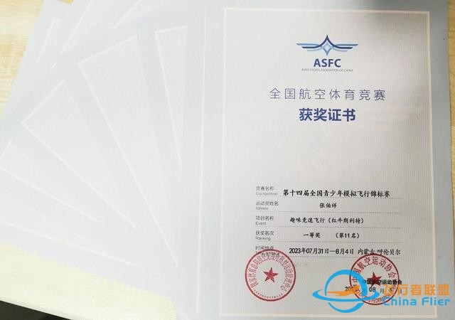 渭濱學(xué)子在第十四屆全國青少年模擬飛行錦標(biāo)賽中勇奪一等獎-1322