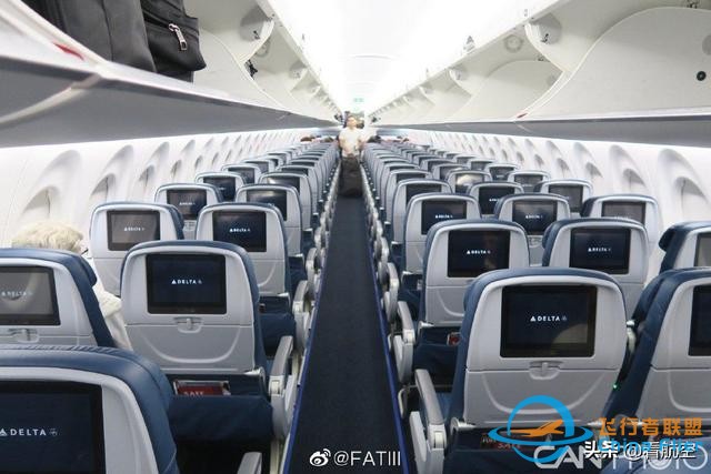 帶窗戶的衛生間？體驗達美航空A220客機-2461