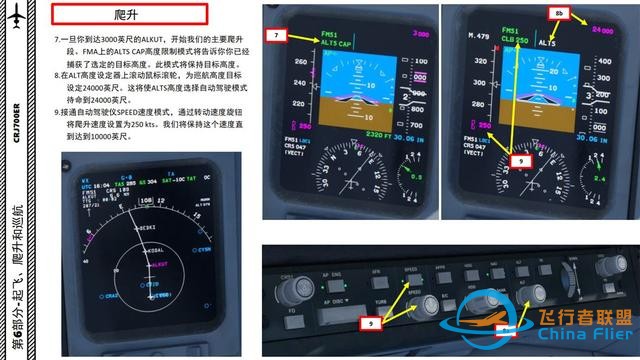 P3D 龐巴迪支線客機CRJ700ER 中文指南 6.3爬升電腦輔助-449