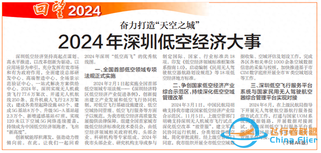 【深圳特區報】2024年深圳低空經濟大事-6911