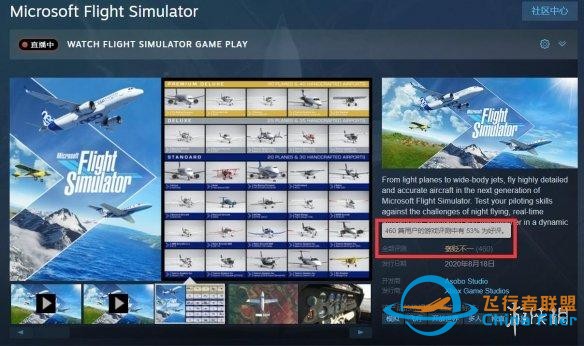 翻車了！《微軟模擬飛行》Steam好評僅53% 下載巨慢-46