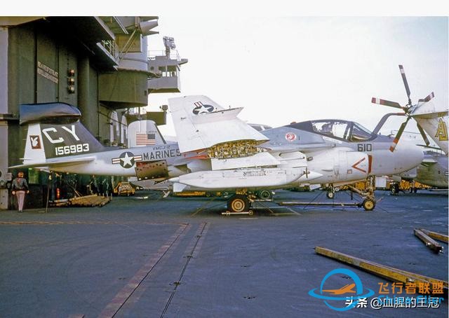 美國海軍A-6艦載攻擊機-7672